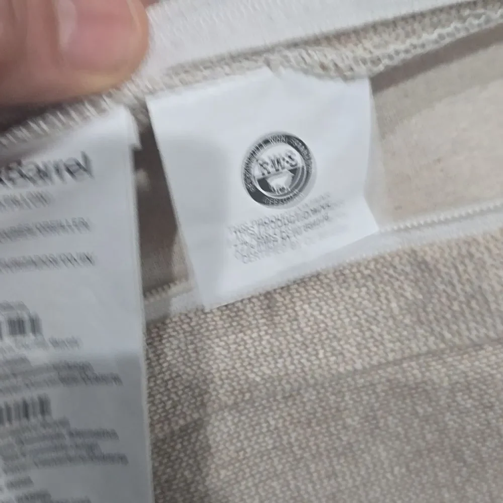 Crate & Barrel Neutral‎ Textured Pillow Cover.